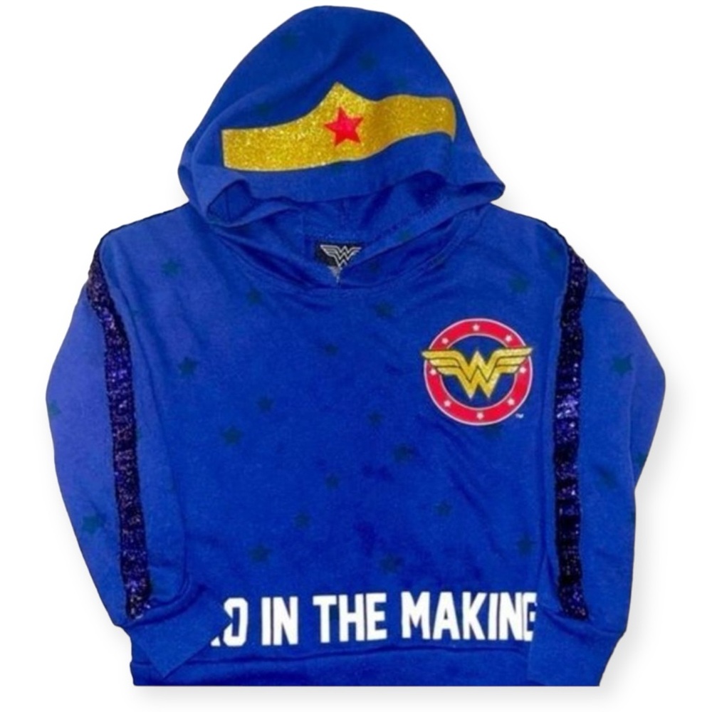 Wonder Woman Girls Hoodie Size XS